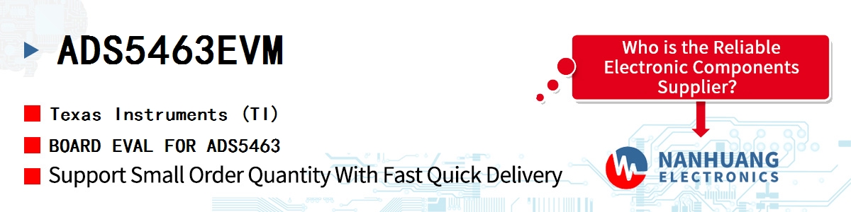 ADS5463EVM TI BOARD EVAL FOR ADS5463
