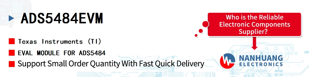 ADS5484EVM TI EVAL MODULE FOR ADS5484