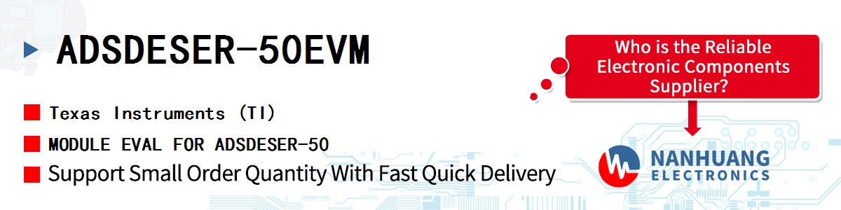ADSDESER-50EVM TI MODULE EVAL FOR ADSDESER-50