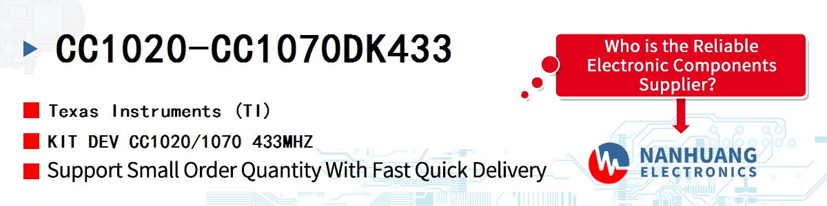 CC1020-CC1070DK433 TI KIT DEV CC1020/1070 433MHZ