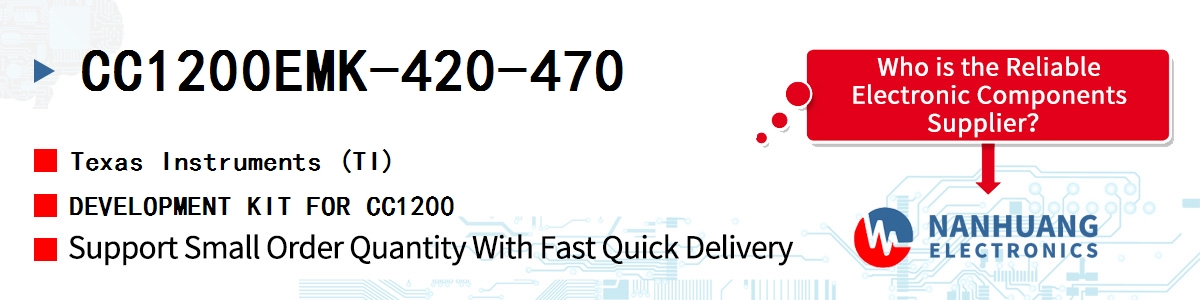CC1200EMK-420-470 TI DEVELOPMENT KIT FOR CC1200