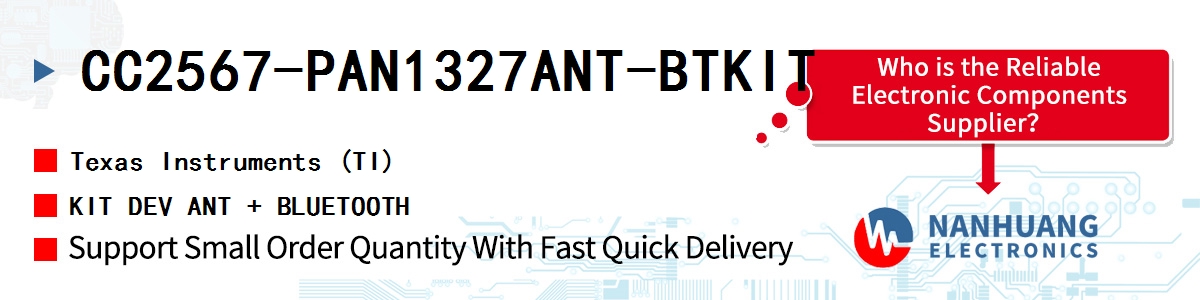 CC2567-PAN1327ANT-BTKIT TI KIT DEV ANT + BLUETOOTH