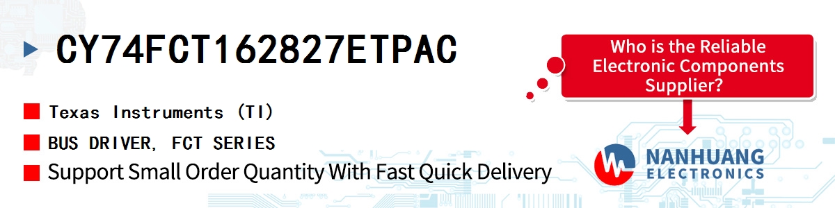 CY74FCT162827ETPAC TI BUS DRIVER, FCT SERIES
