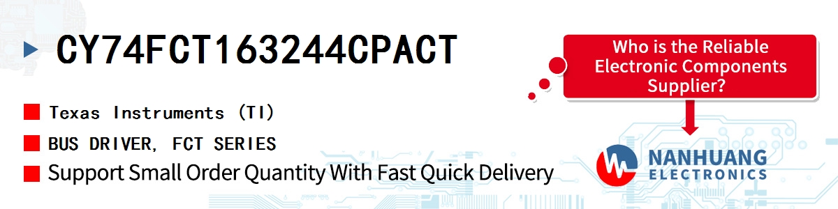 CY74FCT163244CPACT TI BUS DRIVER, FCT SERIES