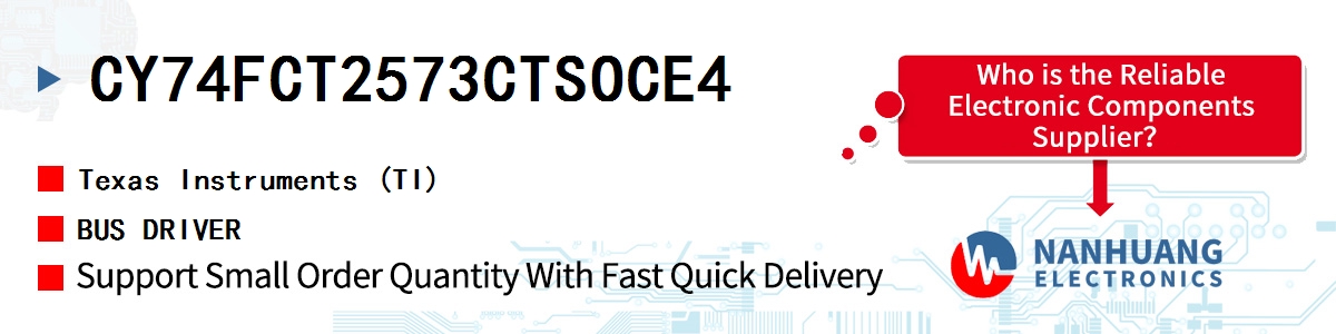 CY74FCT2573CTSOCE4 TI BUS DRIVER