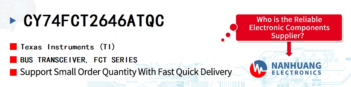 CY74FCT2646ATQC TI BUS TRANSCEIVER, FCT SERIES