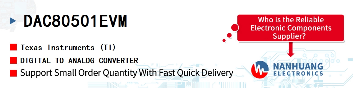 DAC80501EVM TI DIGITAL TO ANALOG CONVERTER