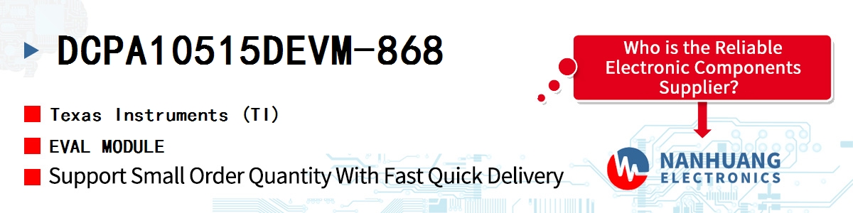 DCPA10515DEVM-868 TI EVAL MODULE