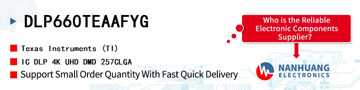 DLP660TEAAFYG TI IC DLP 4K UHD DMD 257CLGA