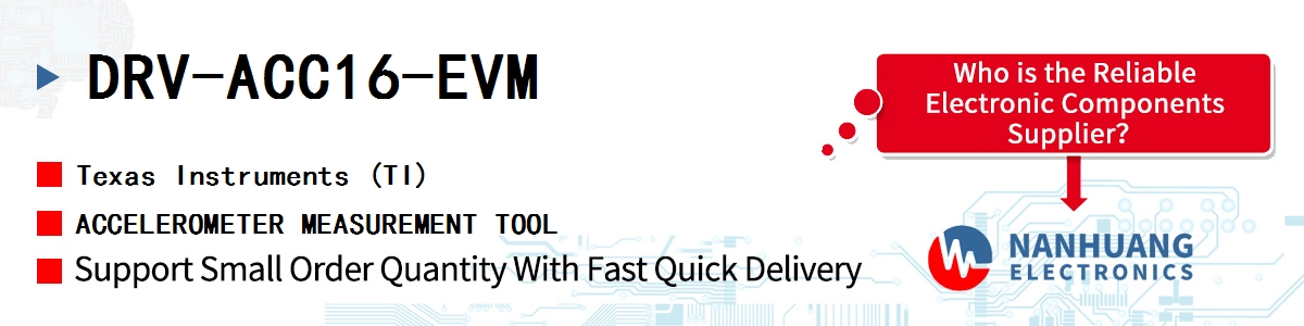 DRV-ACC16-EVM TI ACCELEROMETER MEASUREMENT TOOL