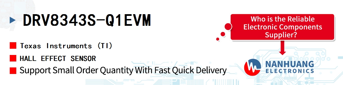 DRV8343S-Q1EVM TI HALL EFFECT SENSOR
