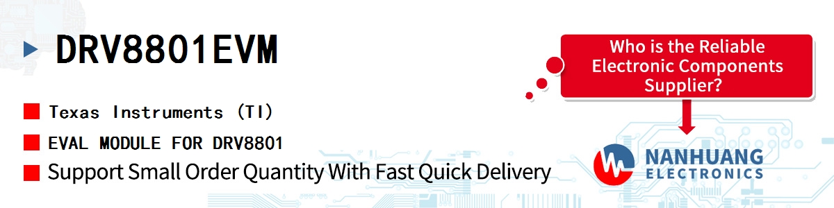 DRV8801EVM TI EVAL MODULE FOR DRV8801