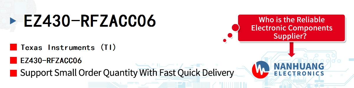 EZ430-RFZACC06 TI EZ430-RFZACC06