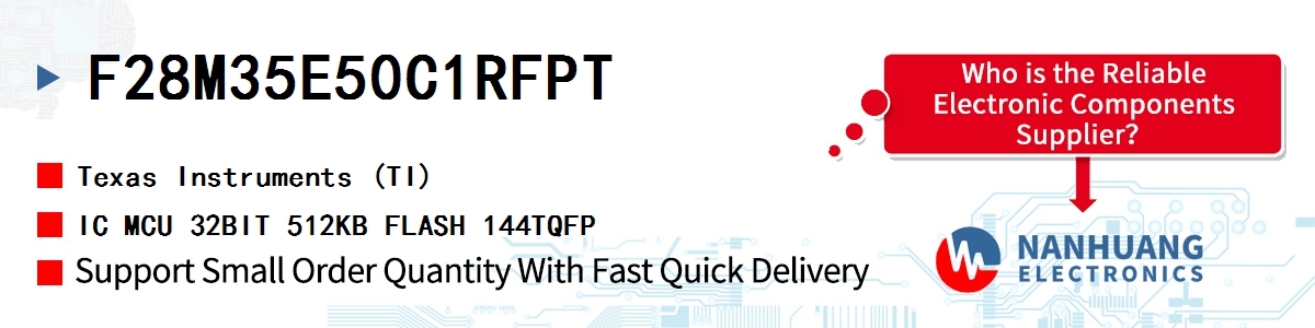 F28M35E50C1RFPT TI IC MCU 32BIT 512KB FLASH 144TQFP
