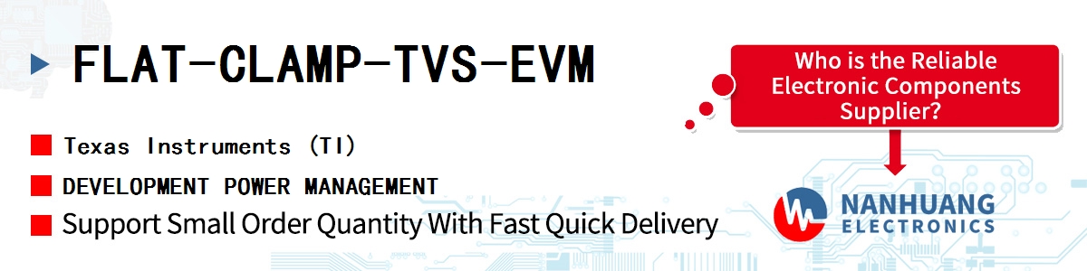 FLAT-CLAMP-TVS-EVM TI DEVELOPMENT POWER MANAGEMENT