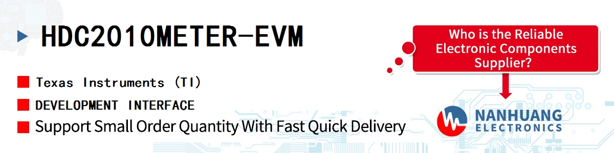 HDC2010METER-EVM TI DEVELOPMENT INTERFACE