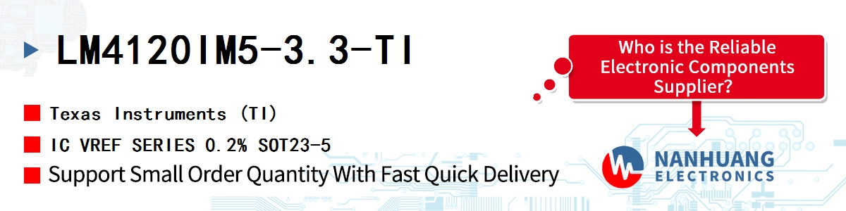 LM4120IM5-3.3-TI TI IC VREF SERIES 0.2% SOT23-5
