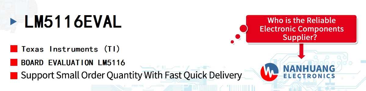 LM5116EVAL TI BOARD EVALUATION LM5116