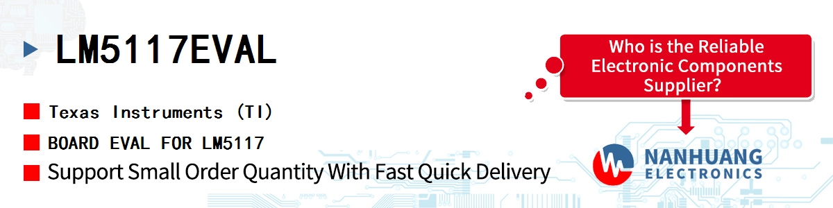 LM5117EVAL TI BOARD EVAL FOR LM5117