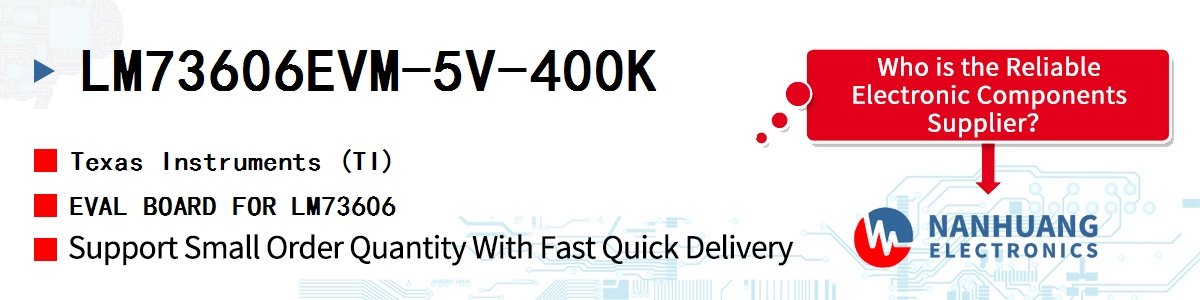 LM73606EVM-5V-400K TI EVAL BOARD FOR LM73606