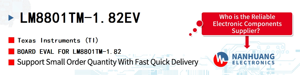 LM8801TM-1.82EV TI BOARD EVAL FOR LM8801TM-1.82