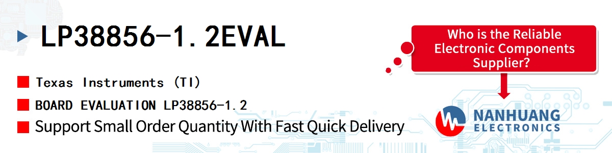 LP38856-1.2EVAL TI BOARD EVALUATION LP38856-1.2