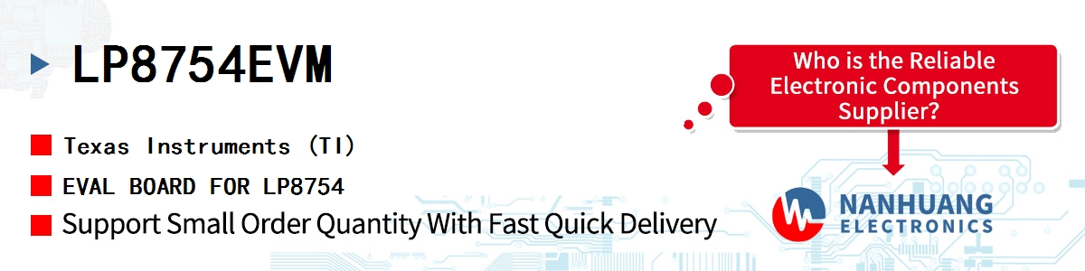 LP8754EVM TI EVAL BOARD FOR LP8754