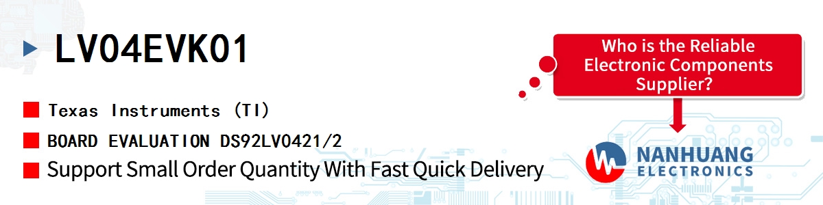 LV04EVK01 TI BOARD EVALUATION DS92LV0421/2