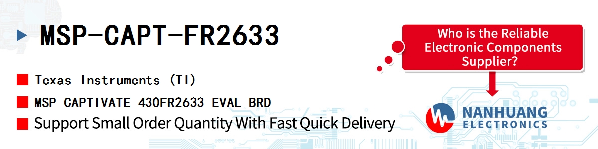 MSP-CAPT-FR2633 TI MSP CAPTIVATE 430FR2633 EVAL BRD
