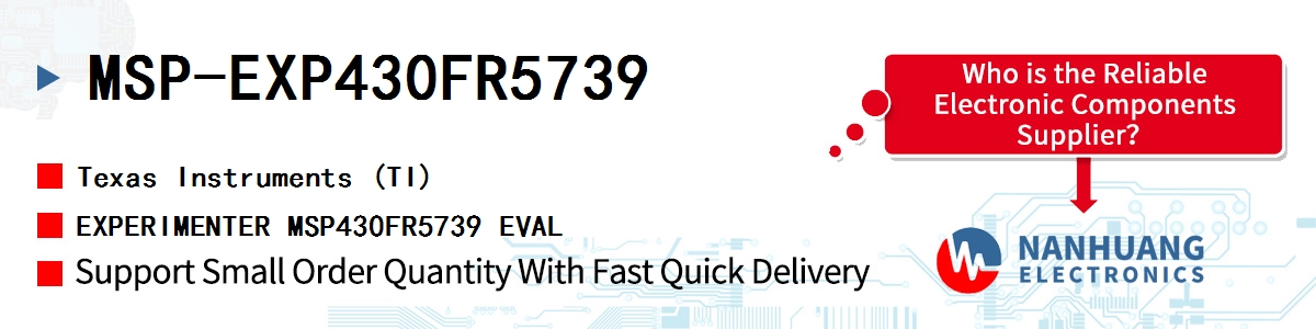 MSP-EXP430FR5739 TI EXPERIMENTER MSP430FR5739 EVAL