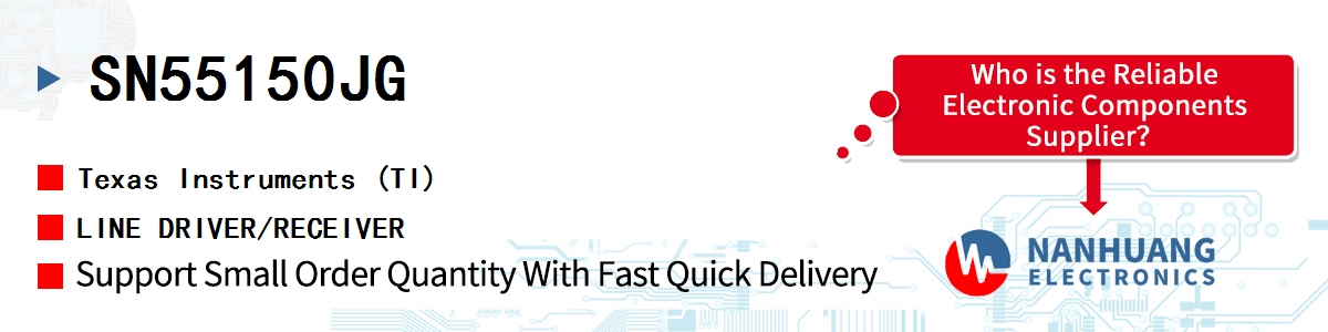 SN55150JG TI LINE DRIVER/RECEIVER