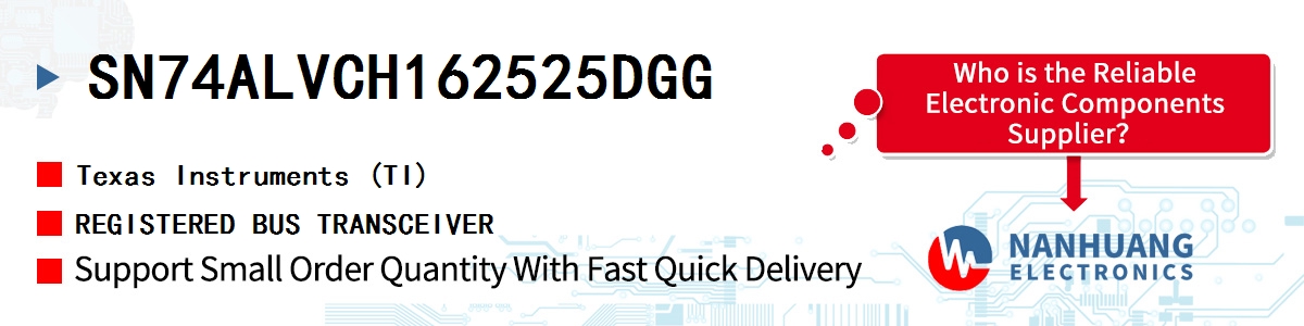 SN74ALVCH162525DGG TI REGISTERED BUS TRANSCEIVER