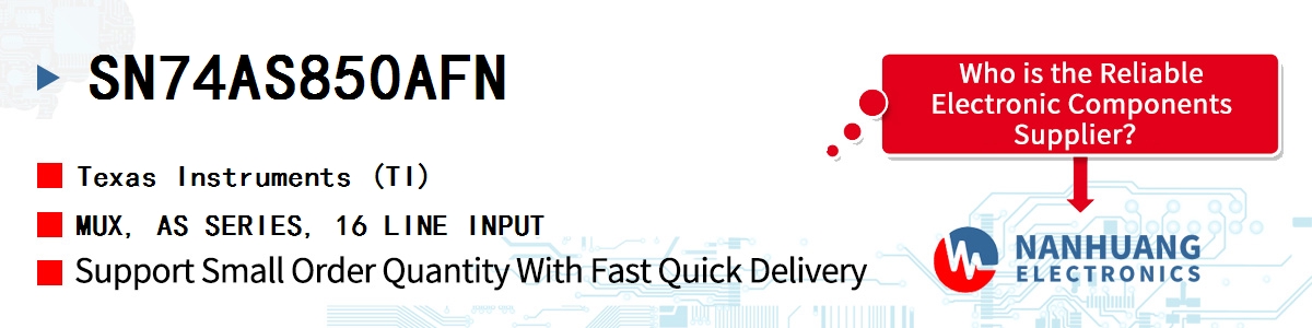 SN74AS850AFN TI MUX, AS SERIES, 16 LINE INPUT