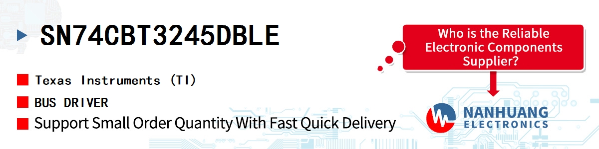 SN74CBT3245DBLE TI BUS DRIVER
