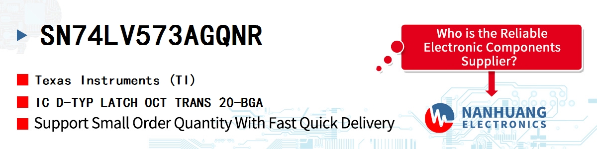 SN74LV573AGQNR TI IC D-TYP LATCH OCT TRANS 20-BGA