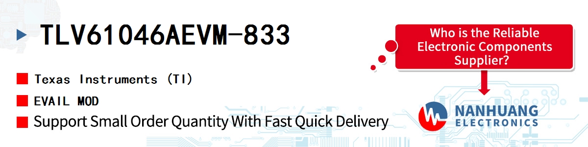 TLV61046AEVM-833 TI EVAIL MOD
