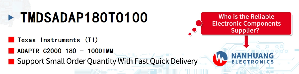 TMDSADAP180TO100 TI ADAPTR C2000 180 - 100DIMM