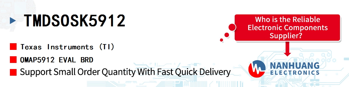 TMDSOSK5912 TI OMAP5912 EVAL BRD