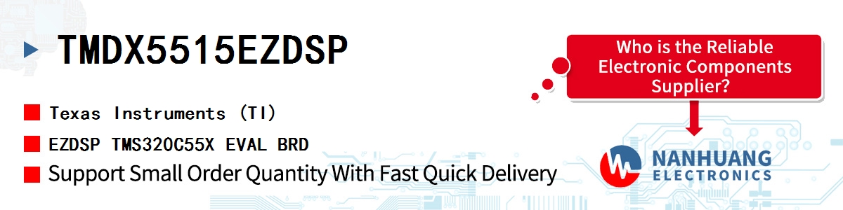 TMDX5515EZDSP TI EZDSP TMS320C55X EVAL BRD