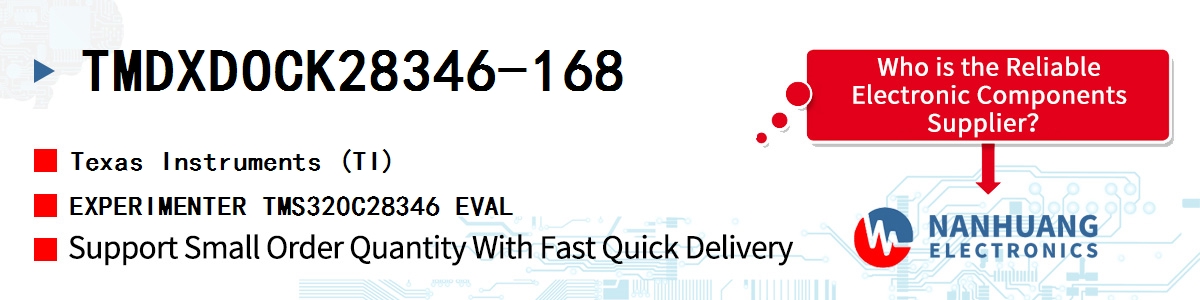 TMDXDOCK28346-168 TI EXPERIMENTER TMS320C28346 EVAL