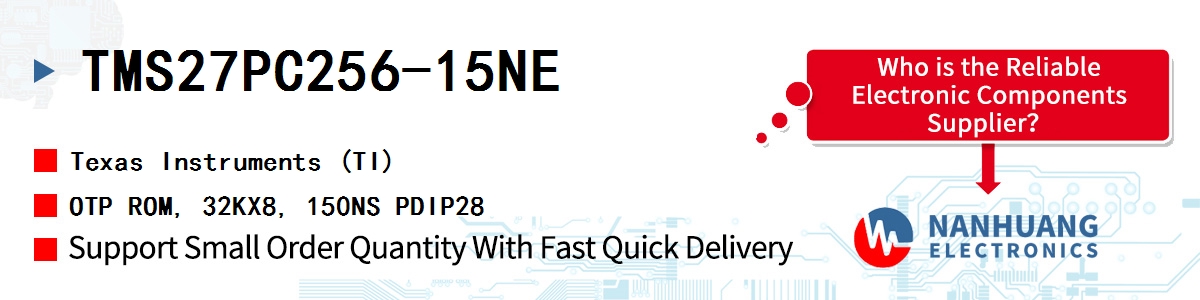 TMS27PC256-15NE TI OTP ROM, 32KX8, 150NS PDIP28