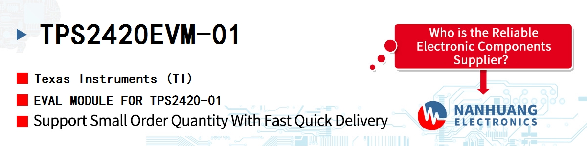 TPS2420EVM-01 TI EVAL MODULE FOR TPS2420-01