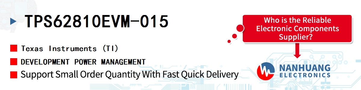 TPS62810EVM-015 TI DEVELOPMENT POWER MANAGEMENT