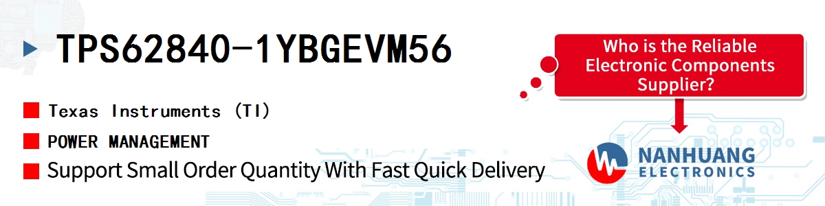 TPS62840-1YBGEVM56 TI POWER MANAGEMENT