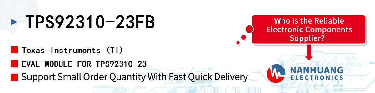 TPS92310-23FB TI EVAL MODULE FOR TPS92310-23