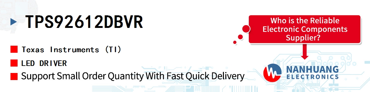 TPS92612DBVR TI LED DRIVER