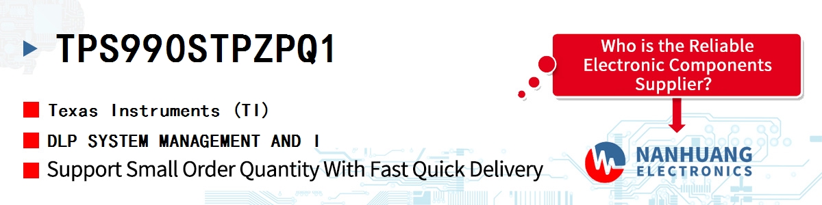 TPS990STPZPQ1 TI DLP SYSTEM MANAGEMENT AND I