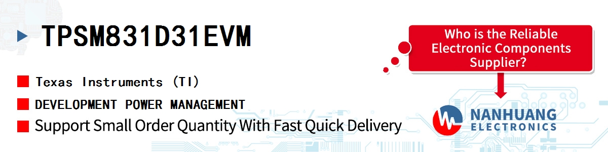 TPSM831D31EVM TI DEVELOPMENT POWER MANAGEMENT